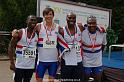 M35 4x100m relay medallists